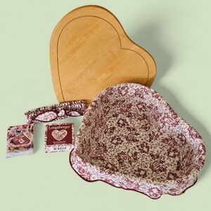 Longaberger Love Letters Sweetheart Basket (1999) New Without Tags